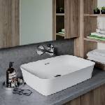 Ideal Standard Вграден смесител за мивка Ideal Standard Connect Air, чучур 19 см, гланциран хром, без скрито тяло (A7029AA)
