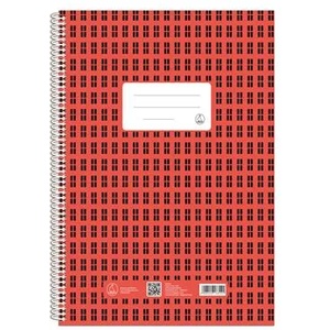 Fűzfői Papírmanufaktúra Спирална тетрадка, A4, с френски ръбове, 70 страници, FŰZFŐI "Novum" 70880000FG (70880000FG)