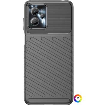 Motorola Moto G13 4G / G23 4G Удароустойчив Twill Texture Калъф и Протектор