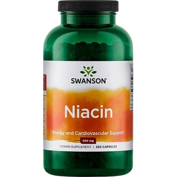 Image 1 of Swanson Niacin 500 mg [250 капсули]