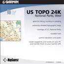 Garmin MapSource TOPO USA 24K National Parks, West