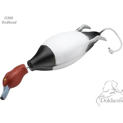Dokken's Dokken 's Dead Fowl Kachna červená Atrapa zvěře 550g Read Head D-300
