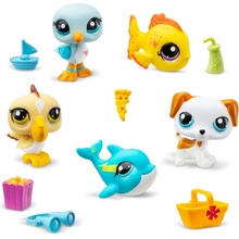 TM Toys Littlest Pet Shop 5 figurek Pláž