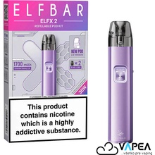 ELFBAR ELFX 2 POD 1700 mAh Velvet Purple