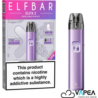 ELFBAR ELFX 2 POD 1700 mAh Velvet Purple