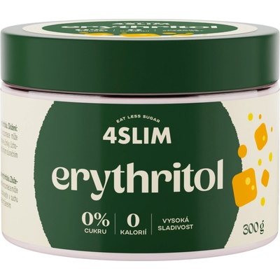 4Slim Sladidlo Erythritol prášek 300 g