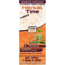 Herbal Time BIO krémová henna na vlasy 0 Neutral 75 ml