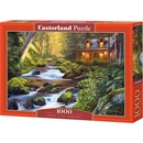 Puzzle Castorland Domek u řeky 1000 dílků