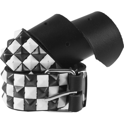 Black & metal колан пирамида - pas-178