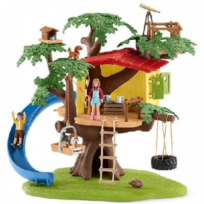 Комплект фигурки Schleich Farm World - Дървена къща (42408-02107)