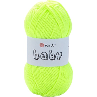 YARNART Baby 8232 Neon Green Плетива прежда (Baby 8232)