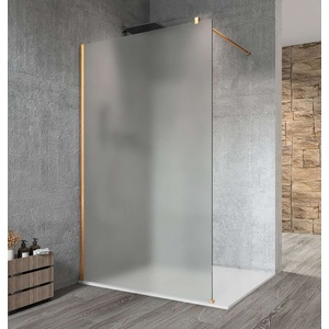SAPHO Vario - Душ параван, 80x200 см, стъкло с покритие, матово злато/матово стъкло GX1480-01 (GX1480-01)