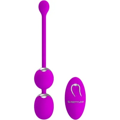 Pretty Love Вибриращи вагинални топчета с безжично дистанционно Willie
