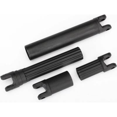 Traxxas Half shafts, center (internal splined (2)/ external splined (2)) (plastic parts TRX8655 (TRX8655)