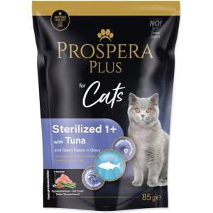 Prospera Plus Sterilized 1+ Tuna & Green Beans пакет 85 г