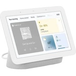Google Смарт тонколона Google Nest Hub 2nd gen, Сензорен екран, Гласов асистент, Бял (GA01331-IT)