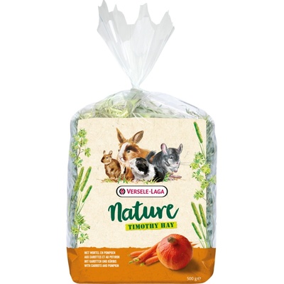 Versele Laga Nature Timothy Hay seno mrkva a tekvica 0,5 kg