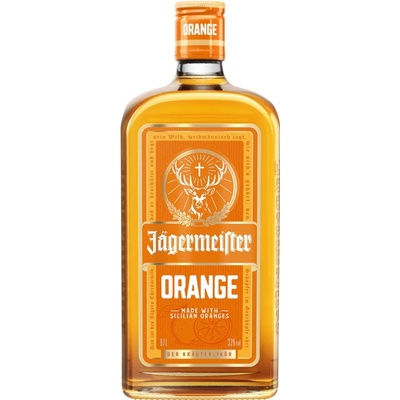 Jägermeister Orange 33% 0,7 l (holá láhev)