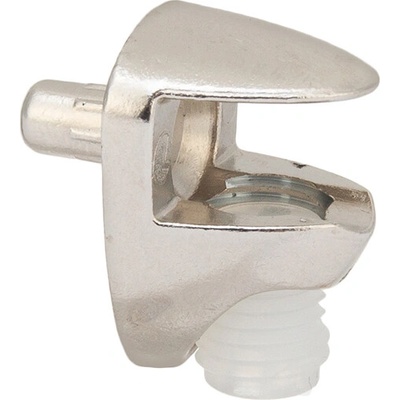 Italiana Ferramenta IF Podpera na sklenené police Cobra 5 6mm nikel