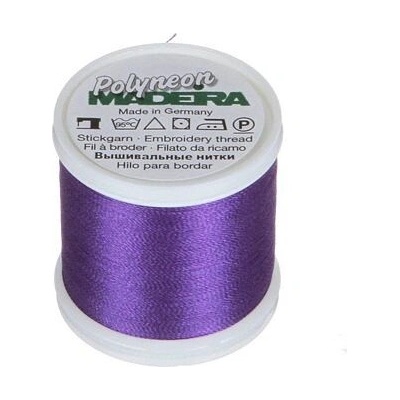 Vyšívací nitě PES Madeira Polyneon (400m) barva 1832 lilac