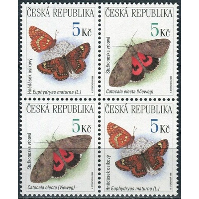 (1999) č. 211-212 ** 4-bl (1) - Česká republika - Ochrana přírody motýli