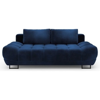 Windsor & Co Кралско син триместен разтегателен диван с кадифена тапицерия Cirrus - Windsor & Co Sofas (WIN_3SF_46_F1_CIRRUS5)