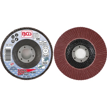 Bgs Technic Lamelový brusný kotouč 115 mm K 120 3972