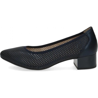 Caprice lodičky perforace 22501 navy perlato