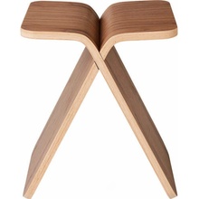 Bolia Stolička X-Stool, lacquered walnut