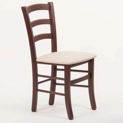 ITTC Stima Paysane s čalouněným sedákem Tmavě Hnědá / Lux béžová 25