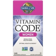 Garden of Life Raw Vitamin Code Women Multivitamín pro ženy 240 kapslí