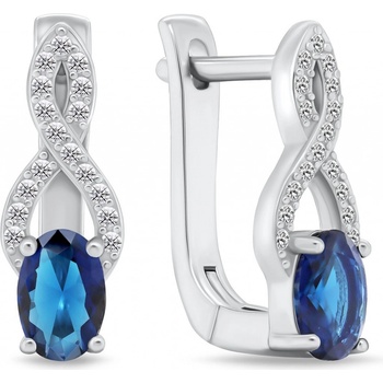 Brilio Silver náušnice EA93BW