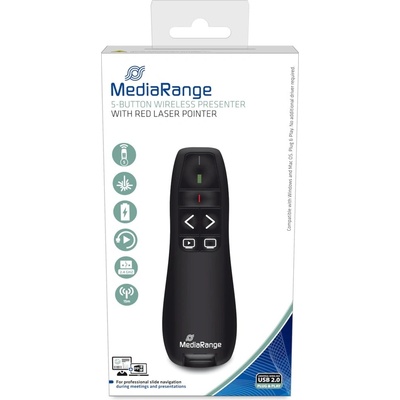 MediaRange 5-Button Wireless Presenter MROS220 – Zboží Živě