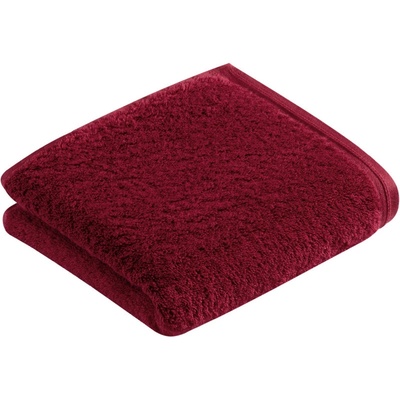 Vossen Ručník Vegan Life 50 50 x 100 cm rubínová