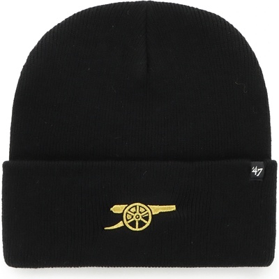 47 Brand Pánská Arsenal FC EPL Haymaker Metallic ’47 CUFF KNIT Black