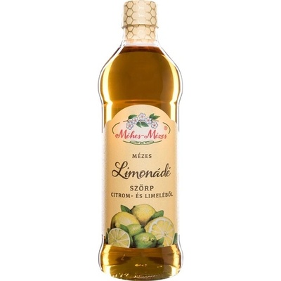 Méhes Sirup Limonáda citron limetka s cukrem a medem 0,5 l