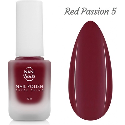 Nani lak na nehty Super Shine Red Passion 10 ml – Zboží Dáma