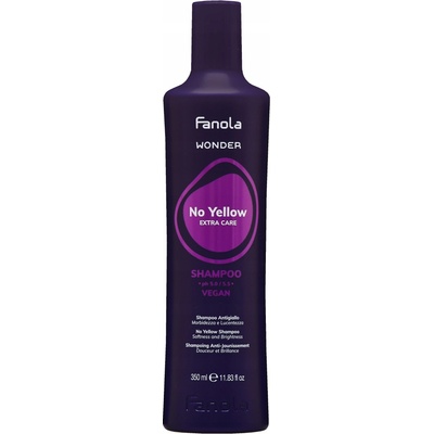 Fanola Wonder No Yellow Extra Care Vegan šampon 350 ml