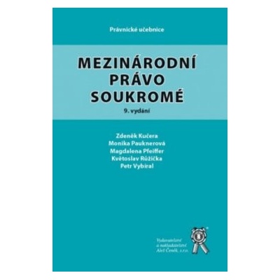 Mezinárodní právo soukromé, 9. vydání