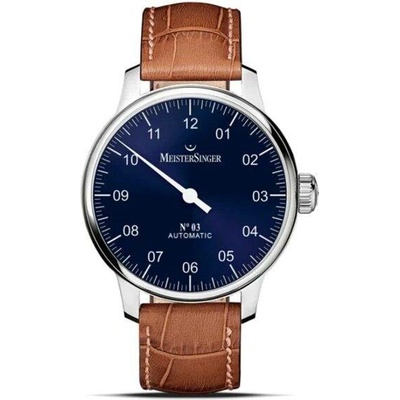 MeisterSinger AM908 Světle hnědý kožený řemínek