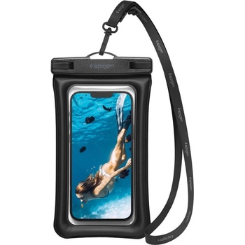 Spigen Водоустойчив калъф Spigen Aqua Shield WaterProof Floating Case A610 - Черна рамка