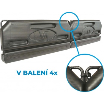 VÁGNER POOL Sada 4 zimních diletačních plováků proti zamrzání