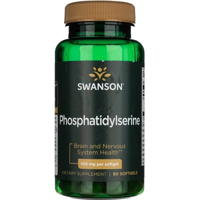 Swanson Phosphatidylserine fosfatidylserin 100 mg 90 softgels