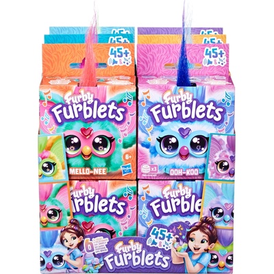 HASBRO Furby Furblets assort 8 balení 6 druhů
