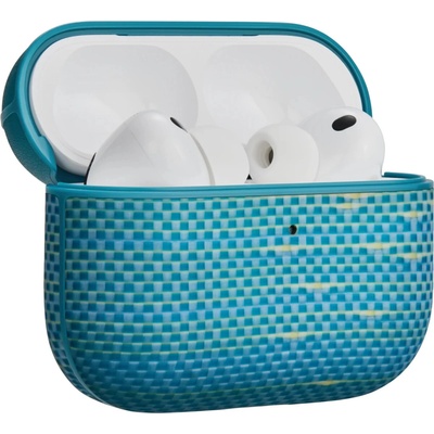 Pitaka Aramidové vlákno magnetické pouzdro Lucid Blue AirPods Pro 3 APM2505 – Zboží Živě