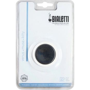 Bialetti 1-2 nerez sitko + silikonové tesnenie