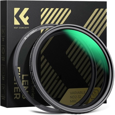 K&F Concept K&F 58mm Green Coated Magnetic Variable ND2-ND32 (1-5 Stop)
