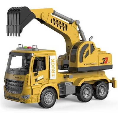 Wiky RC Авто строителен багер на инерция с ефекти 28 см