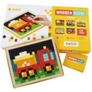 CUBIKA 14903 Pixel IV auta dřevěná mozaika