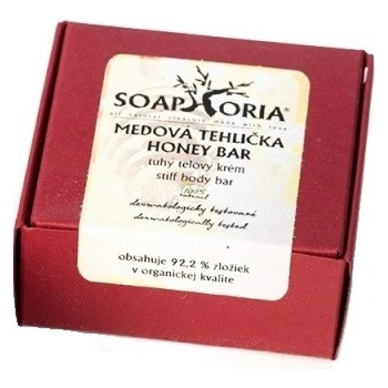 Soaphoria tuhý telový krém Medová tehlička 100 g